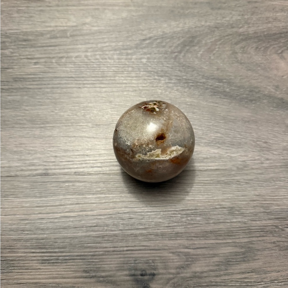 Flower Agate Sphere